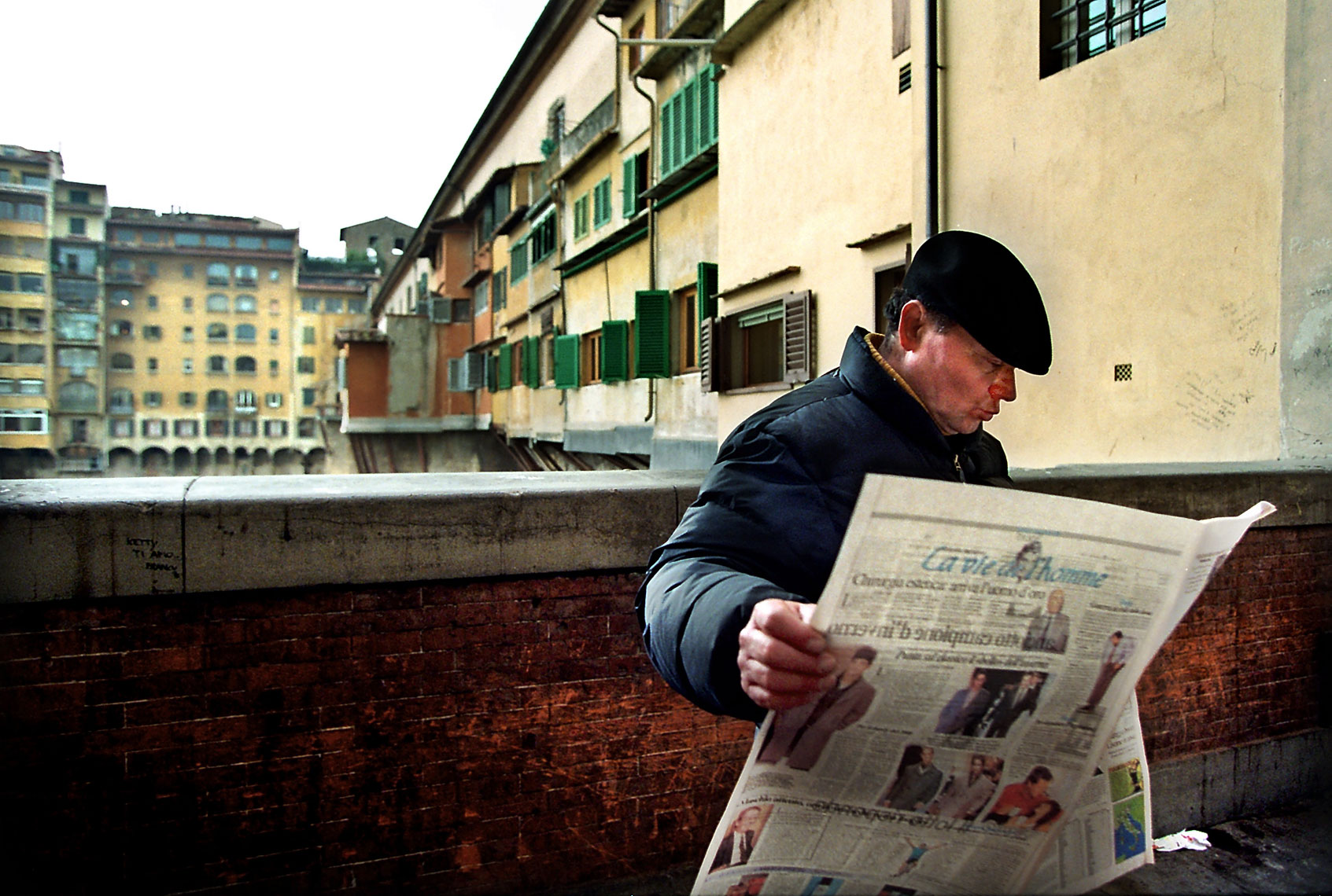 Florence-Man-reading-paper